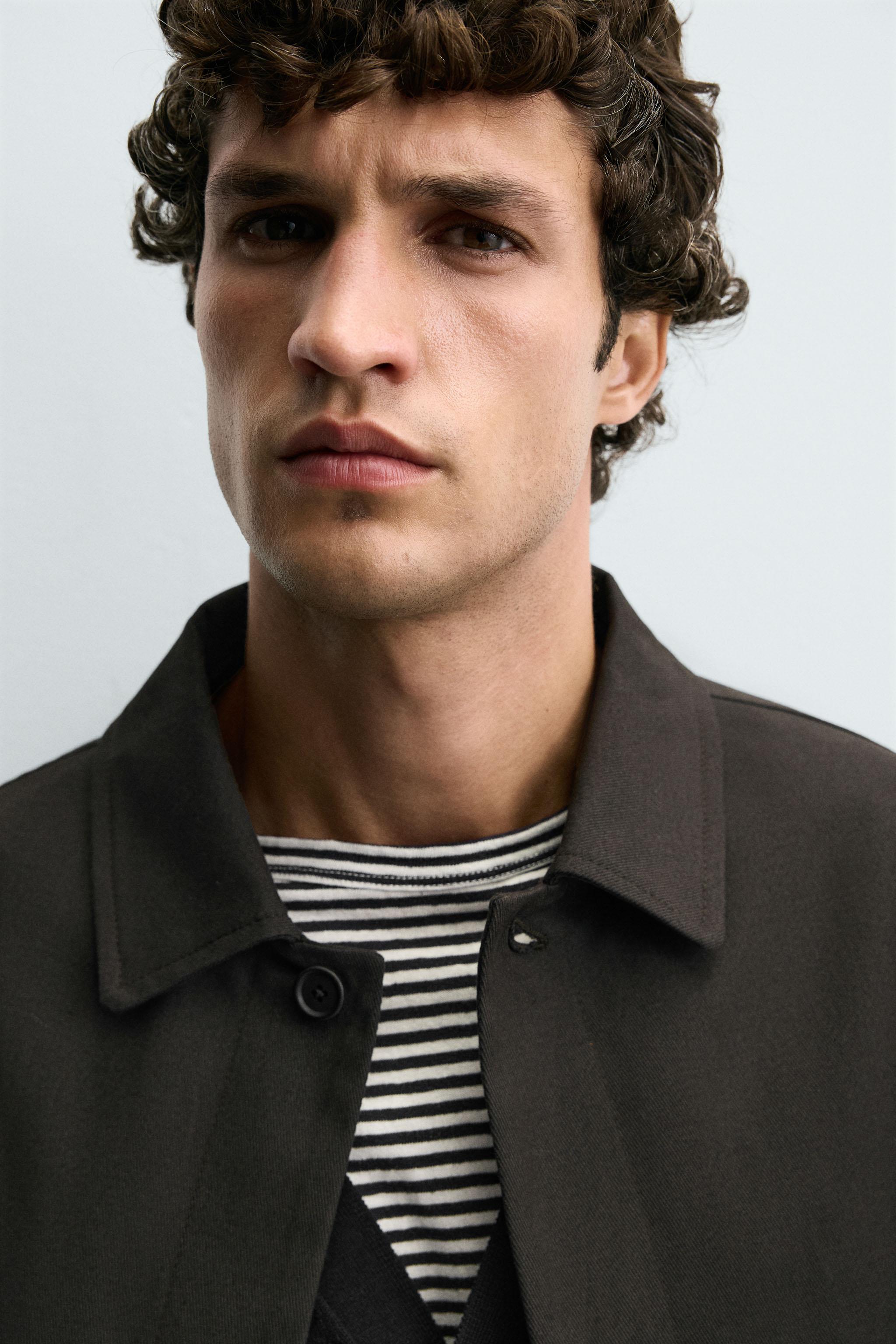 RELAXED FIT TWILL OVERSHIRT